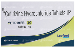 Cetriver 10 Tablet 10 Cetriver 10 Tablet 10